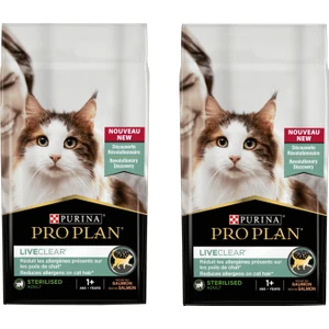 Pro Plan Proplan Liveclear Sterilised Somonlu Kısırlaştırılmış Kedi Maması 1,4 Kg. x 2 Adet
