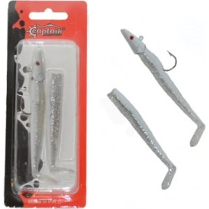 3071 Ultimate Sardine 12CM 21GR Sandeel Levrek Silikonu 2'li Suni Yem