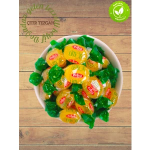 Çıtır Tezgah Limonlu Cam Şeker Bayram Şekeri ( Limon Aromalı) 500 gr
