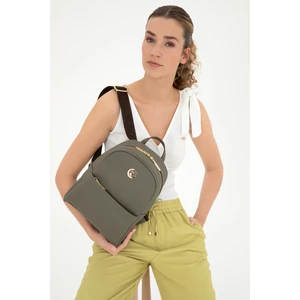 U.S. Polo Assn. Kadın Açık Haki Çanta 50293657-VR183