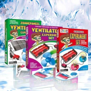 Solar Motor Elektrik 3'lü Okul Deney Seti