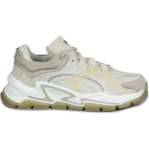 29096 Bej Kadın Sneaker Günlük Spor Ayakkabı