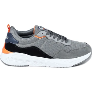 28040 Gri - Lacivert Erkek Sneaker Günlük Spor Ayakkabı