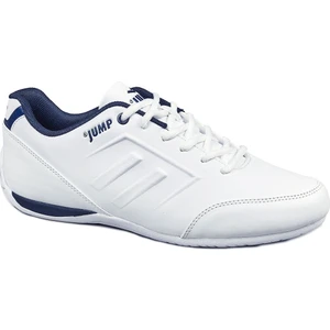 11743 Beyaz - Lacivert Erkek Casual Günlük Spor Ayakkabı