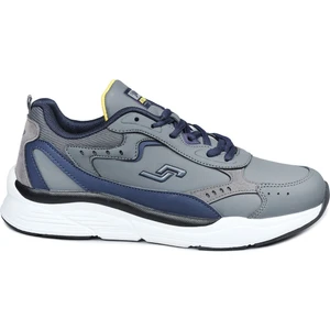 27710 Gri - Lacivert Erkek Spor Ayakkabı