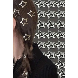 Herşey Nota Star Yıldız Toka Çıtçıtlı Kız 20 Adet