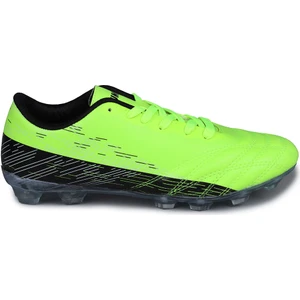 28221 Neon Yeşil - Siyah Çim Halı Saha Krampon Futbol Ayakkabısı