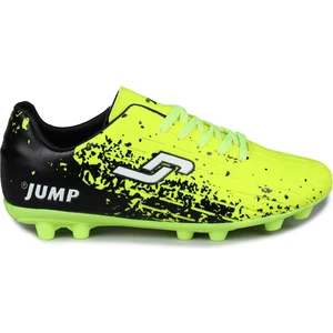 28373 Neon Sarı Çim Halı Saha Krampon Futbol Ayakkabısı