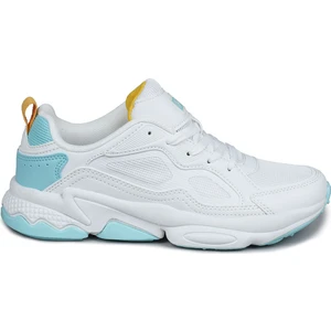 24711 Beyaz - Mint Yeşili Kadın Sneaker Günlük Spor Ayakkabı