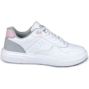 26821 Beyaz - Pembe Kadın Sneaker Günlük Spor Ayakkabı