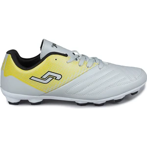 28224 Gri - Neon Sarı Çim - Halı Saha Krampon Futbol Ayakkabısı