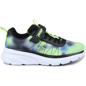 30034 Siyah - Yeşil Kız Çocuk Sneaker Günlük Spor Ayakkabı