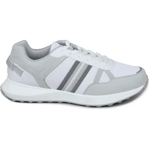 29052 Beyaz - Gri Erkek Sneaker Günlük Spor Ayakkabı