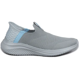 29949 Gri - Bebe Mavi Kadın Sneaker Günlük Spor Ayakkabı