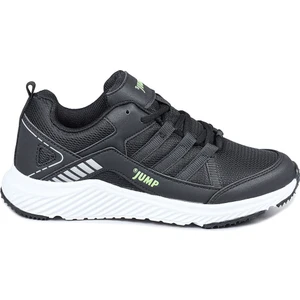 24865 Siyah - Neon Yeşil Erkek Sneaker Günlük Spor Ayakkabı