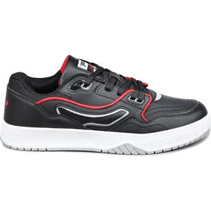 28520 Siyah - Beyaz Erkek Sneaker Günlük Spor Ayakkabı