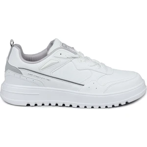 28019 Beyaz Erkek Sneaker Günlük Spor Ayakkabı