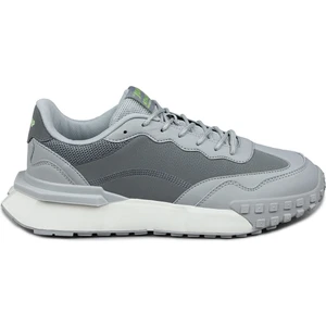 29104 Koyu Gri - Beyaz Erkek Sneaker Günlük Spor Ayakkabı