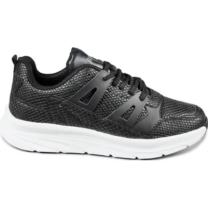 27878 Siyah - Beyaz Kadın Sneaker Günlük Spor Ayakkabı