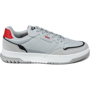 28662 Açık Gri - Kahverengi Erkek Sneaker Günlük Spor Ayakkabı