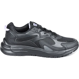 28099 Siyah - Beyaz Kadın Sneaker Günlük Spor Ayakkabı