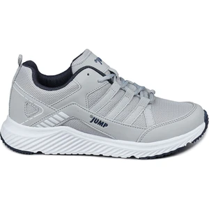 24865 Açık Gri - Lacivert Erkek Sneaker Günlük Spor Ayakkabı
