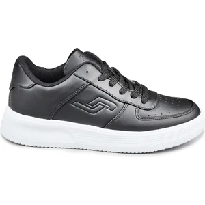 21516 Siyah - Beyaz Kadın Sneaker Günlük Spor Ayakkabı