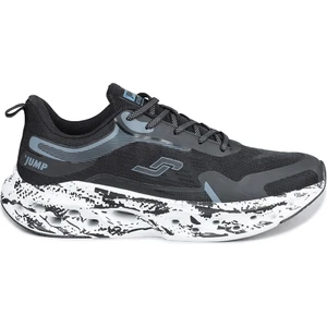 30342 Siyah - Beyaz Erkek Sneaker Günlük Spor Ayakkabı