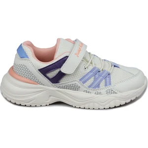 29187 Cırtlı İndigo Mavi - Pembe Kız Çocuk Sneaker Günlük Spor Ayakkabı