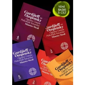 Gurdjieff ve Ouspensky'nin Öğretisi Üstüne Psikolojik Yorumlar - Maurice Nicoll  5'li Set