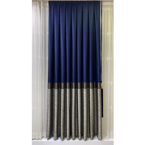 Nish Perde Pano Fon Perde Paris Model Tek Kanat Sık Pile Aksesuar Hariç