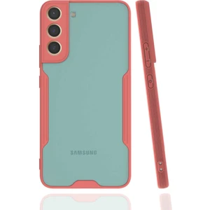 Ezotech  Galaxy S22 Plus Uyumlu Parfe Kapak-Pembe