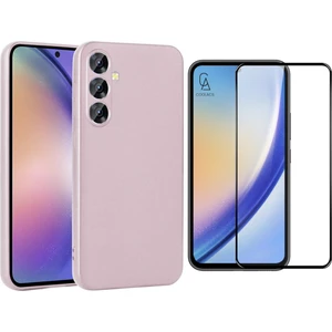 Samsung Galaxy A55 5g ile Uyumlu Telefon Kılıfı ve 5d Tam Kaplayan Cam Ekran Koruyucu