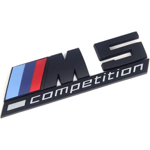 İdeal Aksesuar Bmw M5 Competition Bagaj Yazısı Siyah Renk - Bmw M5 Competition Trunk Lettering Black Color