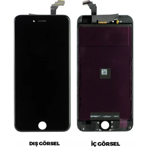iPhone 6 Plus Uyumlu AA Kalite Lcd+Dokunmatik+Çıtalı (Siyah) VR-2208