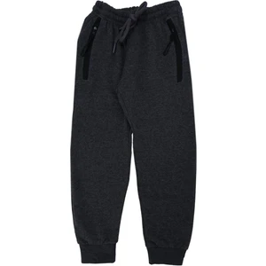 Erkek Çocuk Beli Lastikli Cep Fermuarlı Tek Alt Eşofman Altı