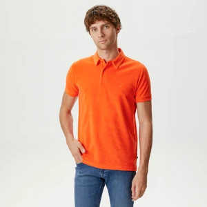 Nautıca Erkek Turuncu Classıc Fıt Kısa Kollu Polo K45440T.8Pr