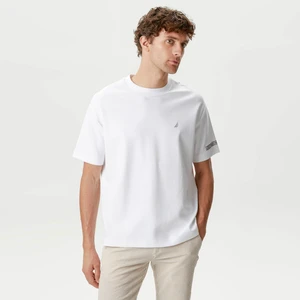 Erkek Beyaz Oversize T-Shirt V45234T.1BW