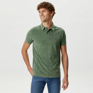 Nautıca Erkek Yeşil Classıc Fıt Kısa Kollu Polo K45440T.3Fj