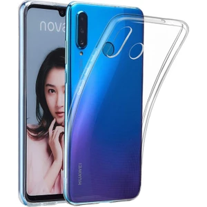 Huawei P30 Lite Uyumlu Rarroz Seri Arka Koruma Kılıf - Şeffaf