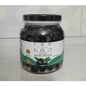 Ln Gurme Doğal Salamura Siyah Zeytin Klasik Boy 1 kg
