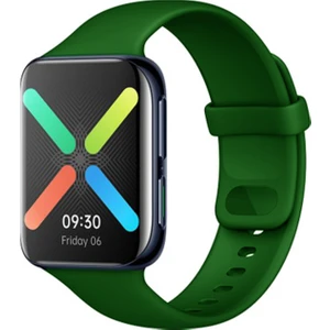 Oppo Watch 46 mm Uyumlu Silikon Kordon