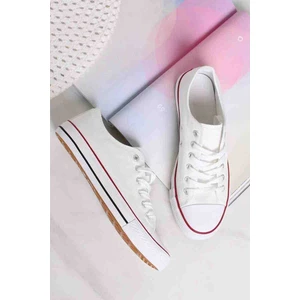 Günlük Keten Rahat  Siyah Uzun Sneaker Spor Convers Ayakkabı