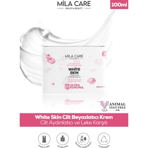 Mila Care White Skin Cilt Kremi 30+ SPF Aydınlatıcı ve Leke Karşıtı 100 ml Karma Ciltler İçin