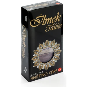 İhvan Online Ilmek Dantel Örme Namaz Takkesi - Kahverengi