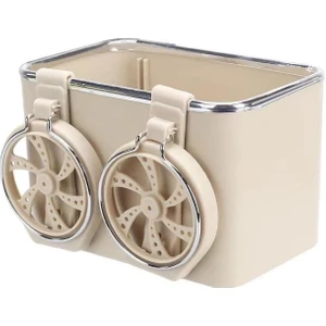 Araba Kolçak Saklama Kutusu,bardak Tutuculu Koltuğu Kutusu,2 Bardak Kutusunu Yükseltin,ayarlanabilir Çok Fonksiyonlu 7 * 4.5 4.5in Kutusu (Yurt Dışından)