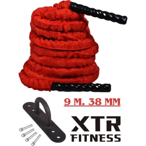 Xtr Fitness Crossfit Halatı Kılıf Korumalı 9m 38MM