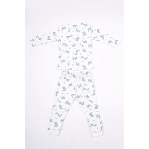 Çocuk Pijama 1-5 Yaş Dinazor Desen