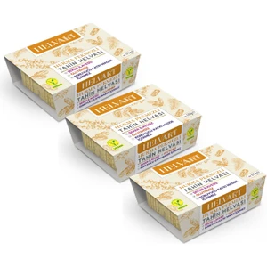 Şeker İlavesiz Hurma Pekmezli Tahin Helvası 175 g x3 adet