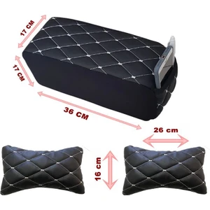 Beyaz Dikişli Siyah Sünger Kolçak